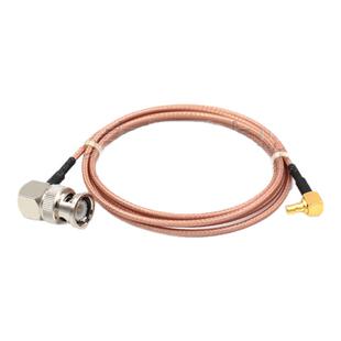 射频连接跳线 SMB弯公母头转BNC弯公头 BNC/SMB-JW RG316高频馈线