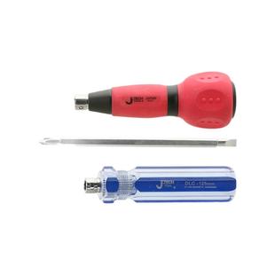 捷科两用螺丝刀葫芦柄双头螺丝批十字一字多功能带磁性维修起子头