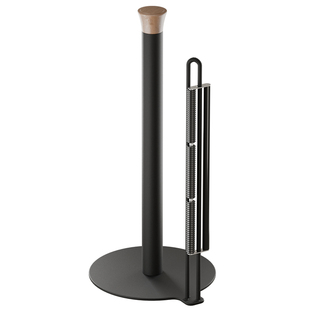 单手撕厨房纸巾架懒人抹布洗吸油卷纸架保鲜袋置物架免打孔收纳架