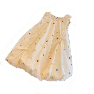 女童连衣裙夏装2026新款宝宝公主裙儿童裙子无袖花苞裙夏天童装潮