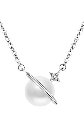 默默地做你的守护者珍珠项链