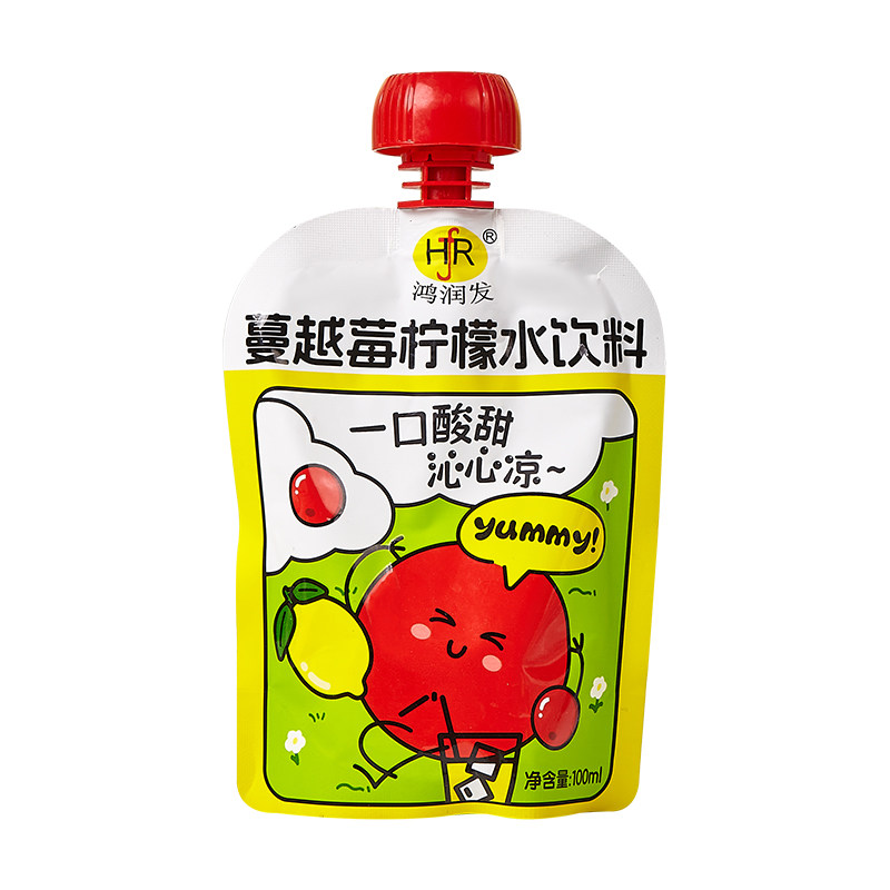 毕小胖蔓越莓柠檬汁100ml/袋