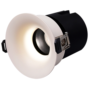 至御护眼射灯小山丘天花灯嵌入式无边框防眩筒灯客厅无主灯具8550