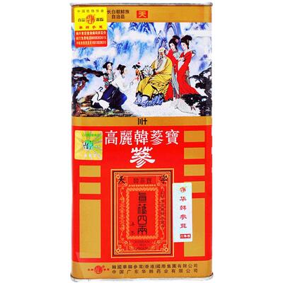 150克/盒高丽韩参宝参包邮铁盒装