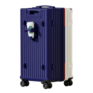 2025新款行李箱男生女24寸大容量旅行拉杆密码皮箱子结实耐用加厚