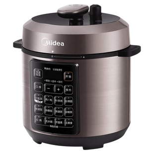美的电压力锅高压锅家用2025新款不锈钢内胆煲汤多功能煮饭煲官方