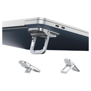 笔记本电脑支架便携脚撑桌面增高垫隐形迷你键盘支撑折叠底座架倾斜小悬空托架散热器手提电脑立体式调节