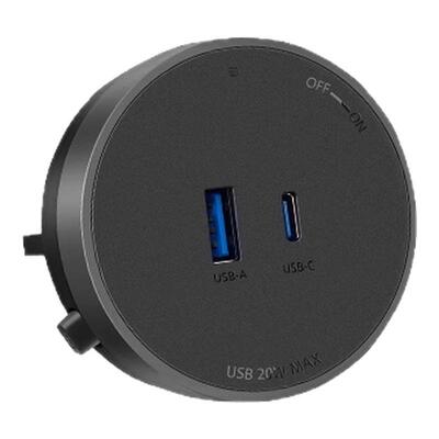 公牛轨道插座适配器移位器USB充