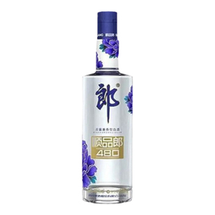 郎酒顺品郎蓝顺45度480ml纯粮食酒官方旗舰店正品浓酱兼香型白酒