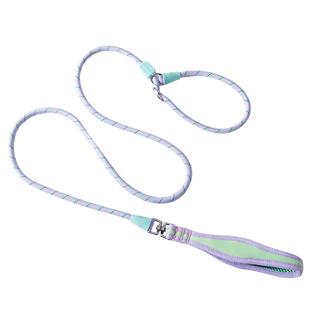 金毛专用狗狗牵引绳加粗八股绳防爆冲遛狗绳大型犬专用通用p绳p链