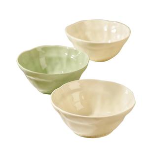 奶油风陶瓷面碗家用2025新款吃面碗拉面碗高颜值泡面碗大碗汤碗