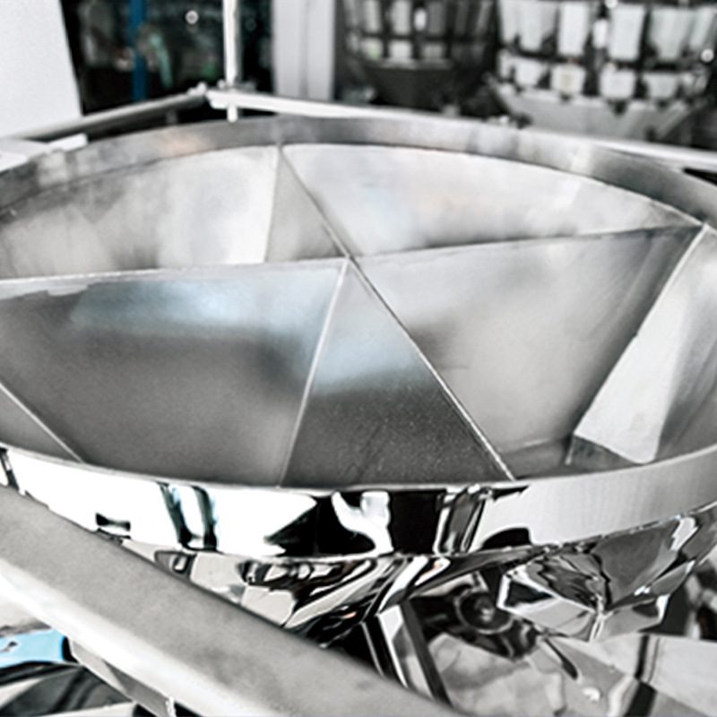 厂家定制头24混料组合秤全自动茶叶颗粒包装机精威智能称重设备