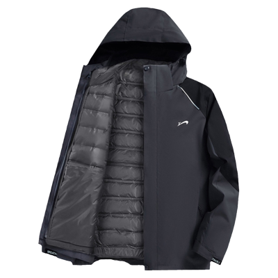 贵人鸟进藏羽绒服冲锋衣外套