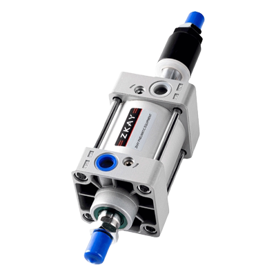 气动可调节行程气缸大推力SCJ32X40X50X63X80X100X125×25-50-100