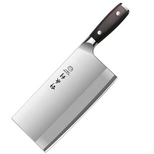 阳江正宗菜刀90Cr18mov斩切两用刀厨房厨师专用锋利文武刀9铬正品