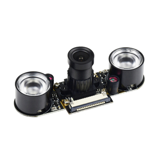 微雪 树莓派4B 摄像头 raspberry pi camera 红外 夜视 可调焦