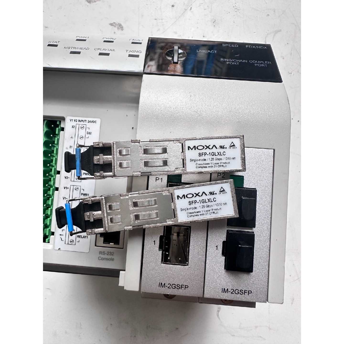 议价MOXA摩莎交换机EDS-72810G二手拆机实物拍摄包邮包
