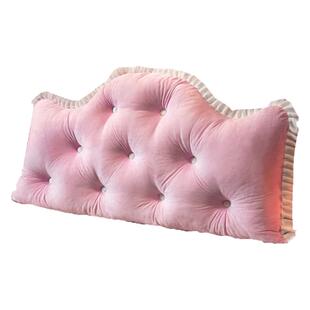 床头软包靠背公主风卧室床上护腰靠枕可拆洗加厚榻榻米防撞靠垫