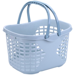 购物篮手提篮塑料筐超市篮大号啤酒篮子 小号买菜篮子草莓采摘篮