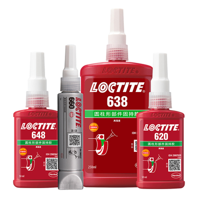 Loctite乐泰680638648620胶水