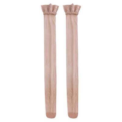 大腿袜心宇包芯丝加长蕾丝长筒袜