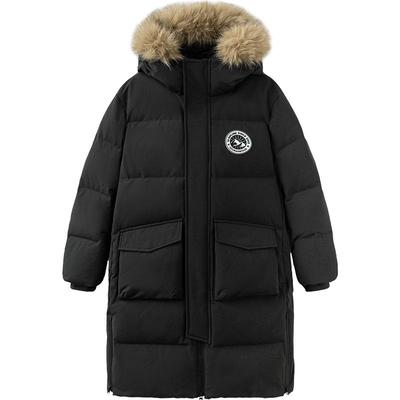 巴拉巴拉儿童羽绒服宝宝长款外套