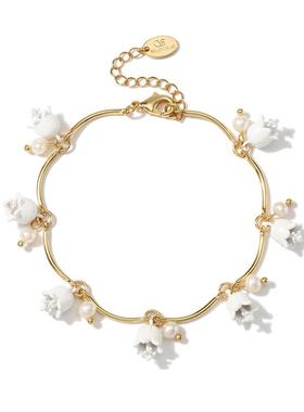 SELENICHAST原创设计铃兰花手链小众精致送女友闺蜜生日礼物手饰