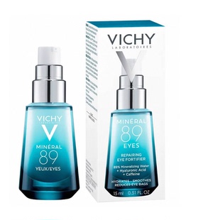 欧洲直邮薇姿89眼霜眼部微精华露淡化黑眼圈细纹紧致15ML正品