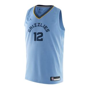 Nike-NBA官方-Kids 灰熊队莫兰特STATEMENT SW儿童篮球服大童球衣