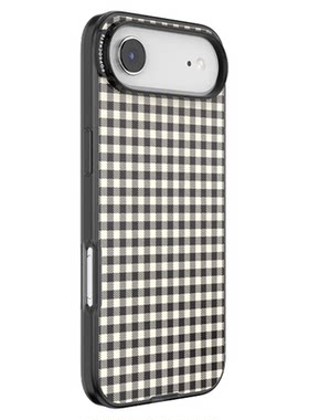 【黑夜浪漫·手机壳】PopSockets泡泡骚磁吸防摔手机壳苹果iPhone17/16ProMax/Pro黑白棋盘勃艮第红蕾丝雏菊