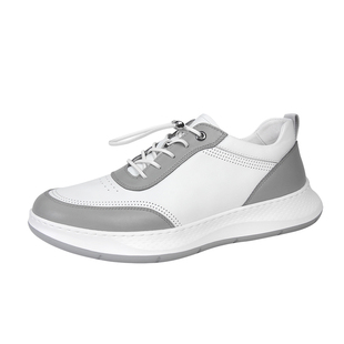 奥勒伦男鞋2025秋季新款透气真皮头层牛皮运动撞色轻便男款休闲鞋