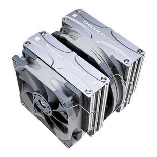利民FC140双塔双风扇电脑CPU散热器5铜管风冷AM5温控1700冰封统领