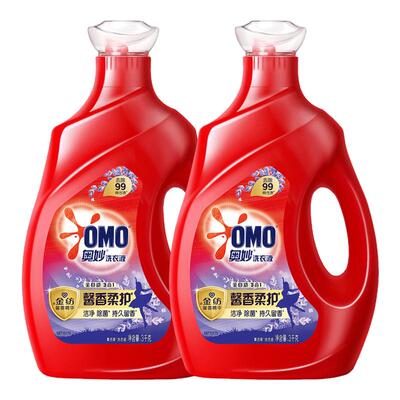 奥妙家庭用洗衣液官方旗舰店正品持久留香72小时整箱批家用补充装