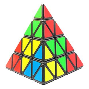 圣手四阶金字塔魔方4阶三角魔塔异形专业灵活比赛用儿童益智玩具