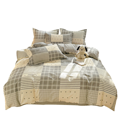 无印良品纯棉被套单件全棉被罩