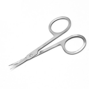 小号弯剪小剪刀不锈钢美容剪双眼皮贴剪眉毛剪眉剪修眉剪子尖头型