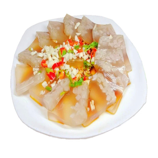 皮冻东北特产正宗猪皮水晶即食冻子蘸蒜泥下酒菜无胶慢火熬制皮冻