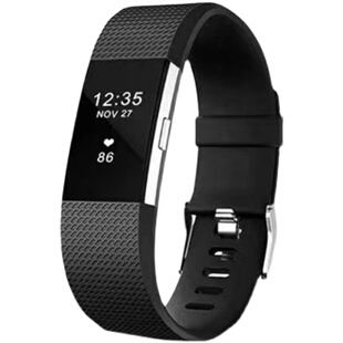 Fitbit Charge 2 智能运动手环表带腕带替换硅胶心率监测睡眠监测