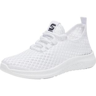 网鞋女透气网面2026夏季新款薄款运动鞋正品中老年凉鞋老北京布鞋