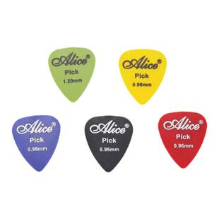 拨片正品0.38/0.46/0.6/0.71/1mm吉他电吉他尤克里里专用尼龙超薄