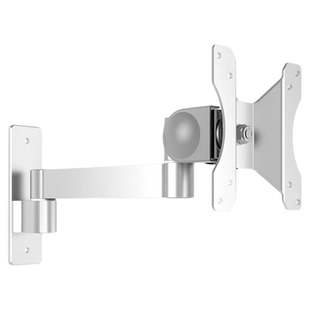 电脑显示器支架铝合金折叠悬挂旋转工业专用壁挂vesa标准挂墙支架