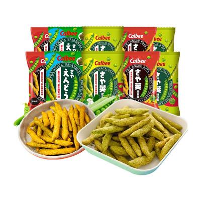 泰国进口calbee卡乐比豌豆脆