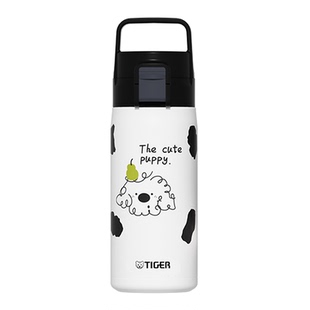 tiger虎牌可爱直饮保温杯户外便携随手水杯女生高颜值送礼物500ml