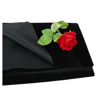 定制婚庆舞蹈拍摄黑色背景布拍照背景黑布黑色植绒布吸光布/黑色金丝绒布吸光布