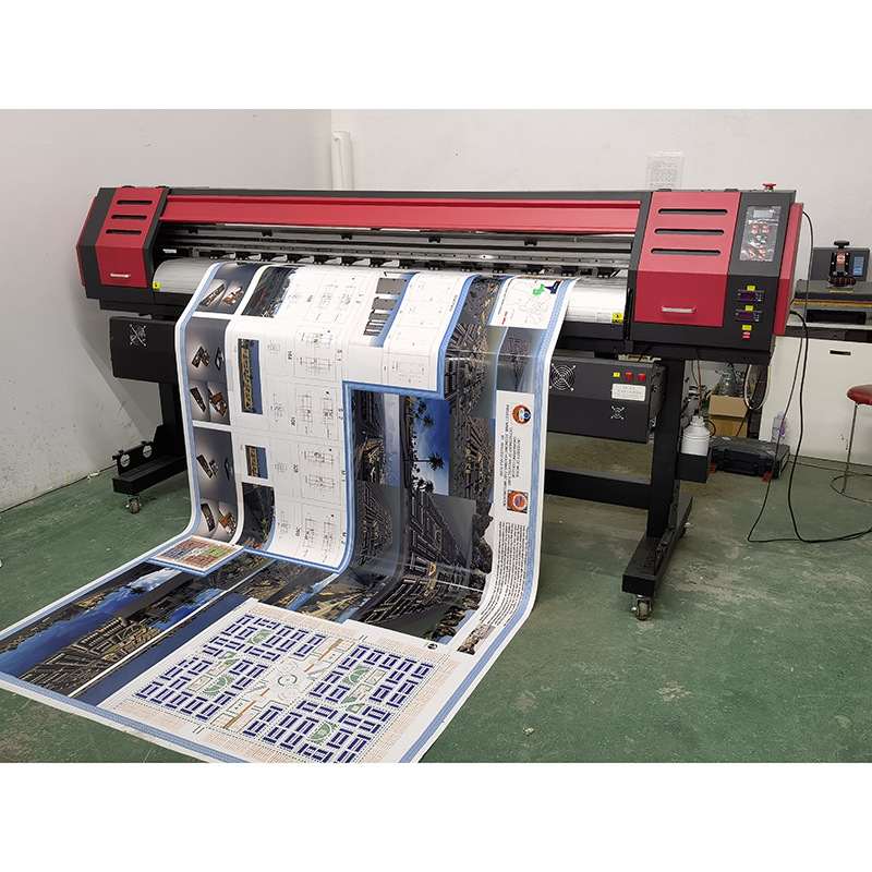 厂家1.6米 1.8米 3.2米压电写真机喷绘打印机eco solvent printer