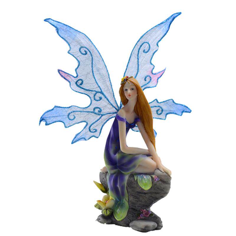 北欧仙女风天使情人节闺蜜摆件