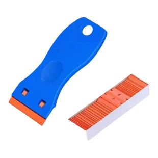 贴膜铲胶 除胶塑料双面刀片 玻璃去除不干胶适用手机屏幕清洁铲刀