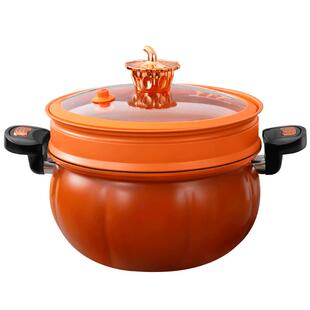 微压锅家用燃气电磁炉通用大容量胖墩墩高压锅南瓜压力锅不粘锅