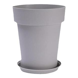 仿水泥花盆环球霍伦盆北欧客厅大花盆绿植天堂鸟透气控根加厚塑料