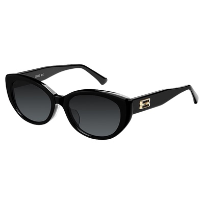 LOHO猫眼墨镜女2026新款奶白度假旅游防晒太阳镜适合方圆脸显脸小